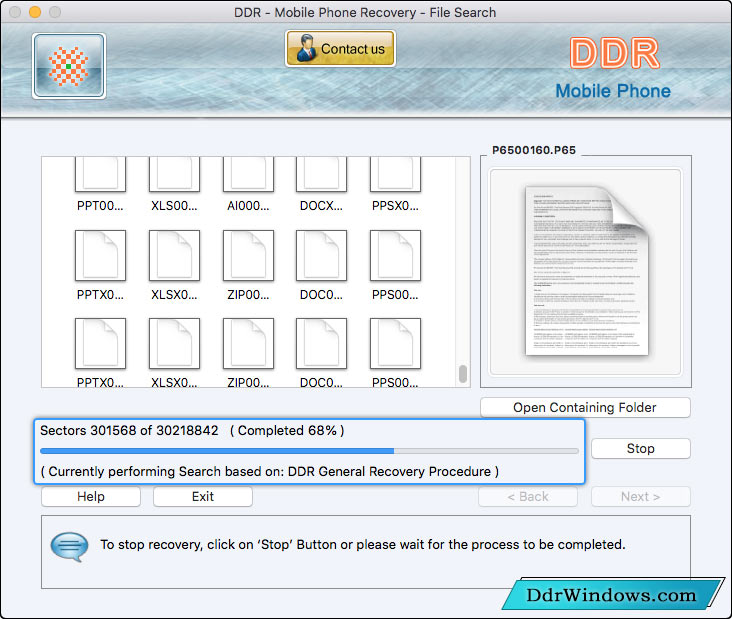 Files Recovery Processs Files Recovery Processs